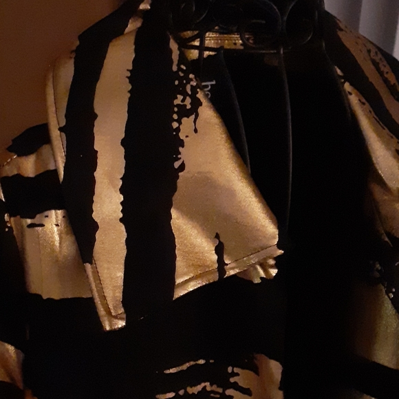 Berek resort wear mid thigh jacket gold/black - Picture 3 of 4